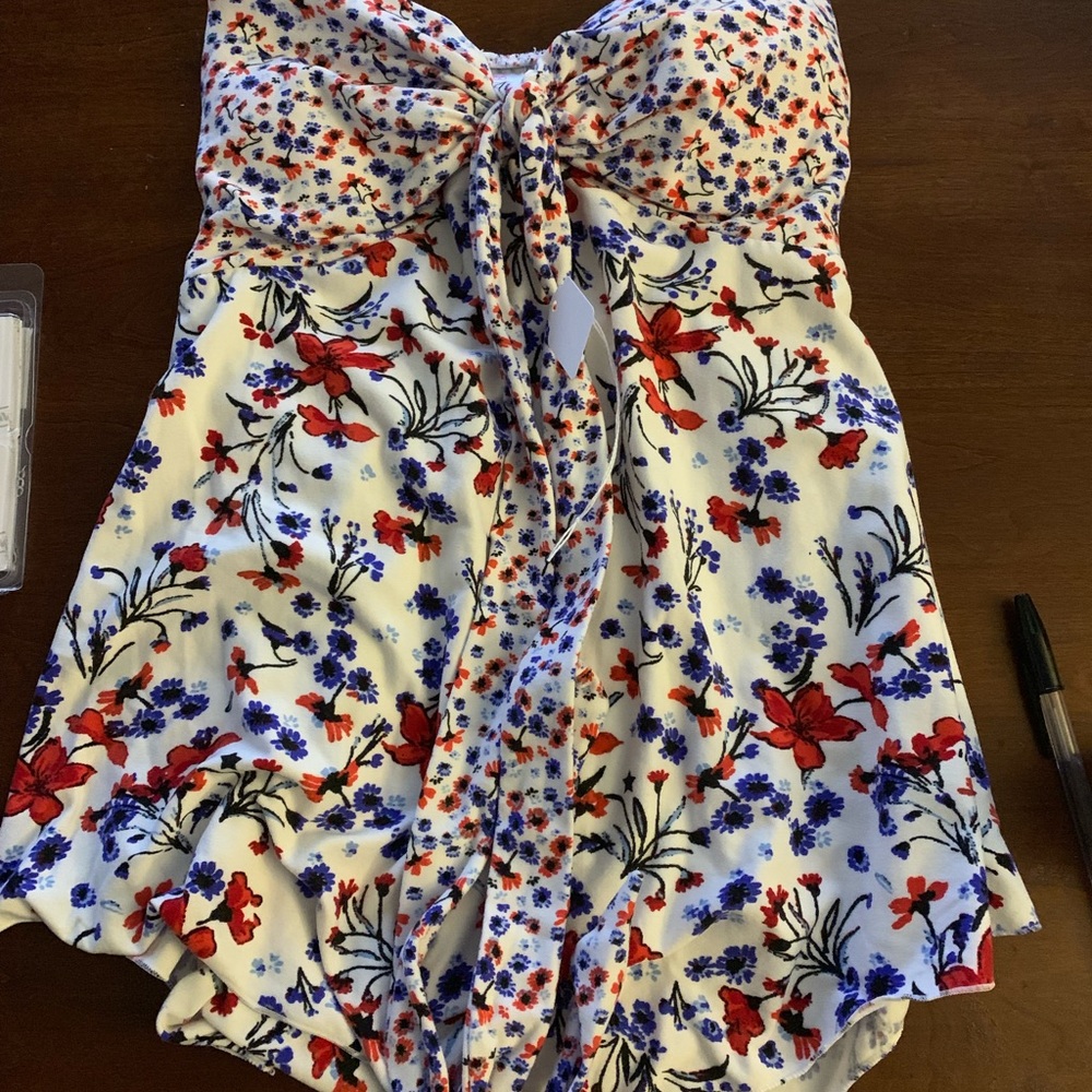 Strapless shirt